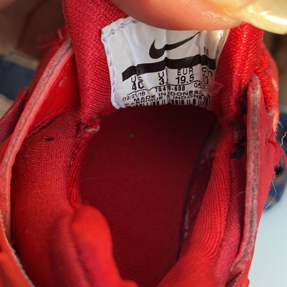 Nike huarache red 4C - Picture 4 of 5